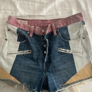 Levi's Blue Shorts for Women